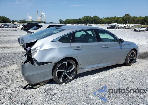 2021 Honda Accord Sport из США, поврежденный, VIN 1HGCV1F30MA016528